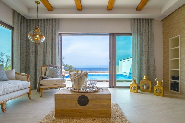 Adriatic Elegance in Coastal Malinska - Zidarići, Croatia