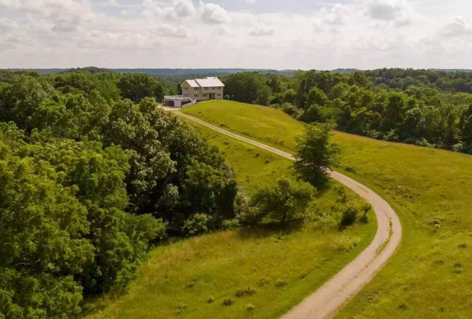 Two-Story Sunroom Above Strouds Run - Athens, Ohio