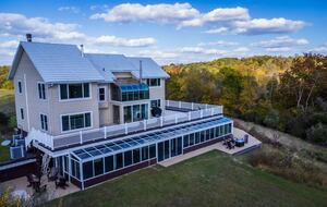 Two-Story Sunroom Above Strouds Run - Athens, Ohio