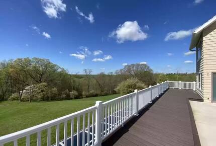 Two-Story Sunroom Above Strouds Run - Athens, Ohio