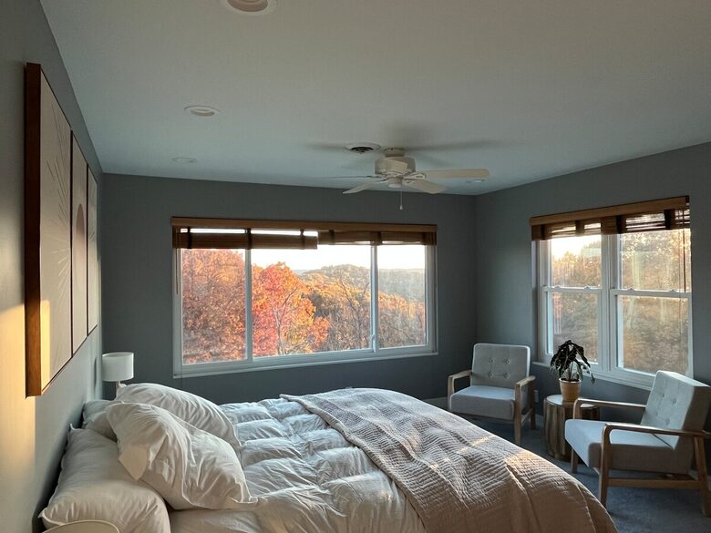 Two-Story Sunroom Above Strouds Run - Athens, Ohio