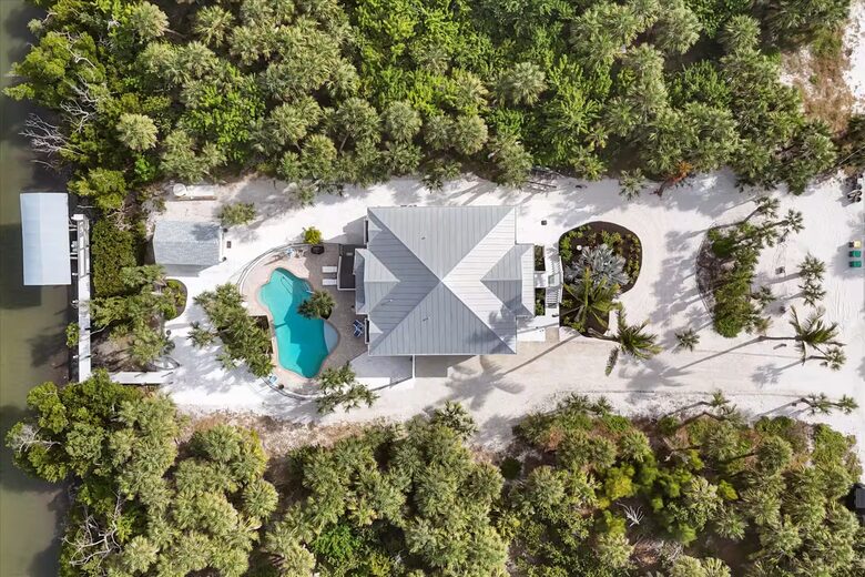 Secluded Gulf Retreat on Palm Island with Private Pool - Placida, Florida