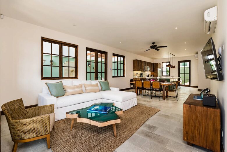 Ein Rückzugsort auf Plaza-Ebene in der Casa Acuarela – Las Catalinas, Costa Rica