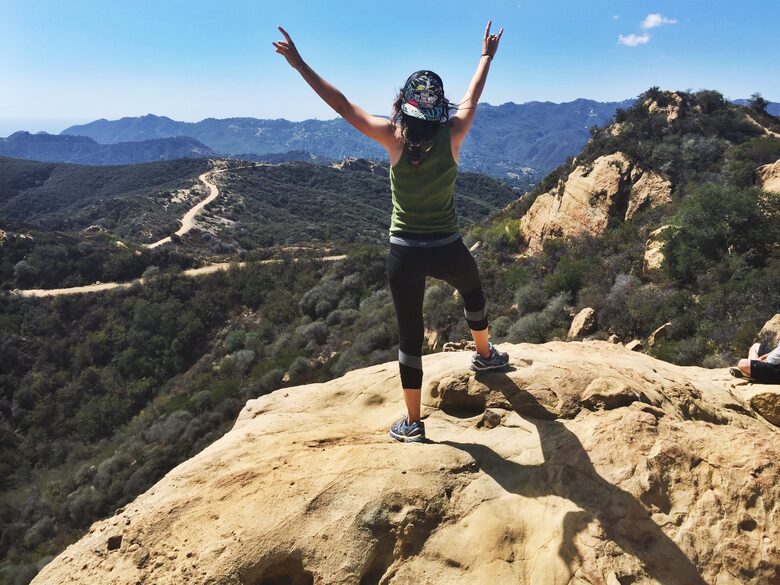 Santa Monica Mountains run through Topanga