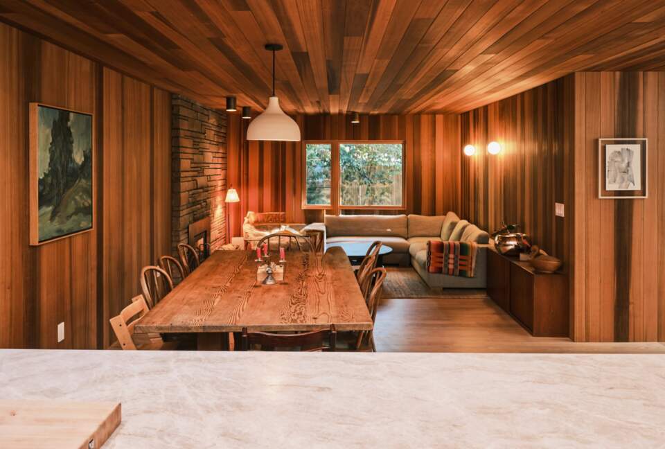 Warm Wood Contemporary Home with Outdoor Oasis - Petaluma, California