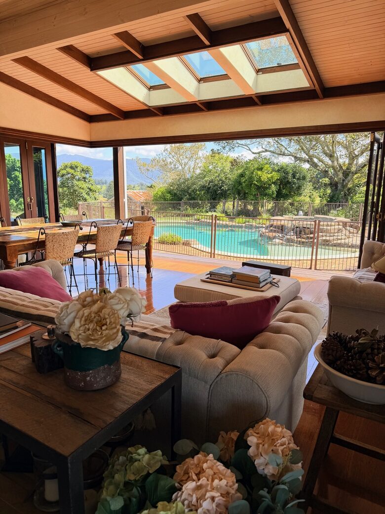 Khu nghỉ dưỡng Highfield Estate - Hai ngôi nhà tại vùng Border Ranges - Brays Creek, Úc