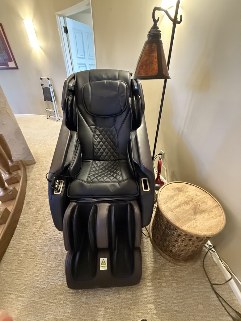 2025 3D massage chair overlooking great room