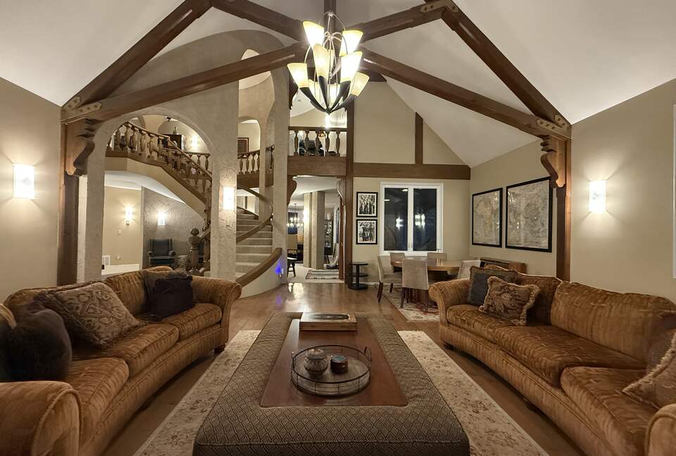 Great room with sitting for many