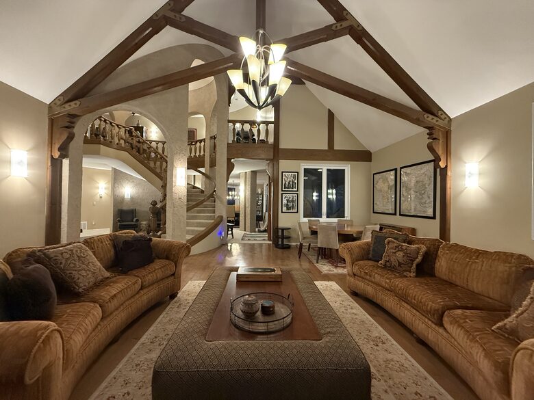 Great room with sitting for many