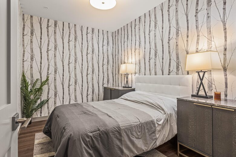 3rd bedroom with full bed.