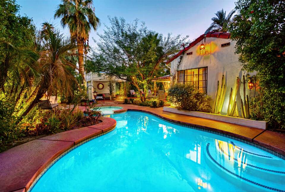 A Charming 1930s Spanish Hideaway near downtown Palm Springs - Palm Springs, California