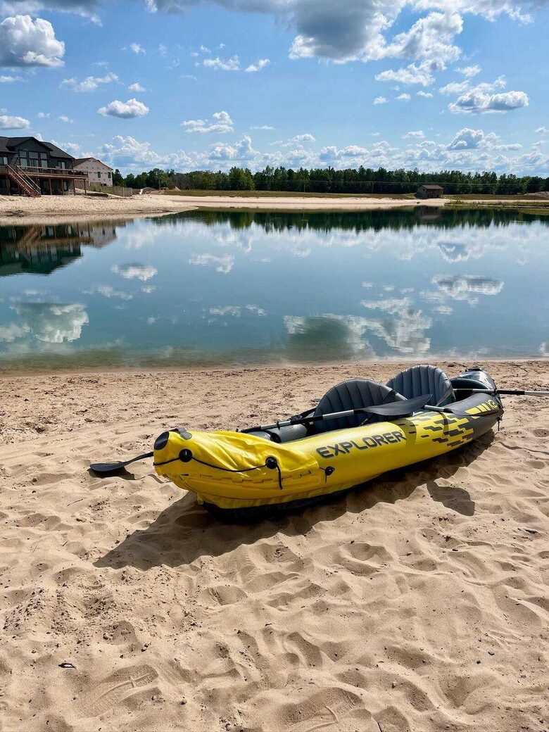 Wisconsin Lake House with Beach & Game Room - New Lisbon, Wisconsin