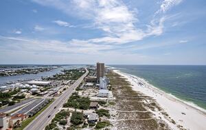 Panoramic Gulf & Beachfront Views from an Elevated Corner Retreat - Orange Beach, Alabama