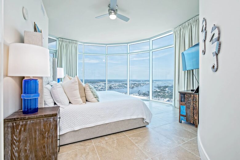 Panoramic Gulf & Beachfront Views from an Elevated Corner Retreat - Orange Beach, Alabama