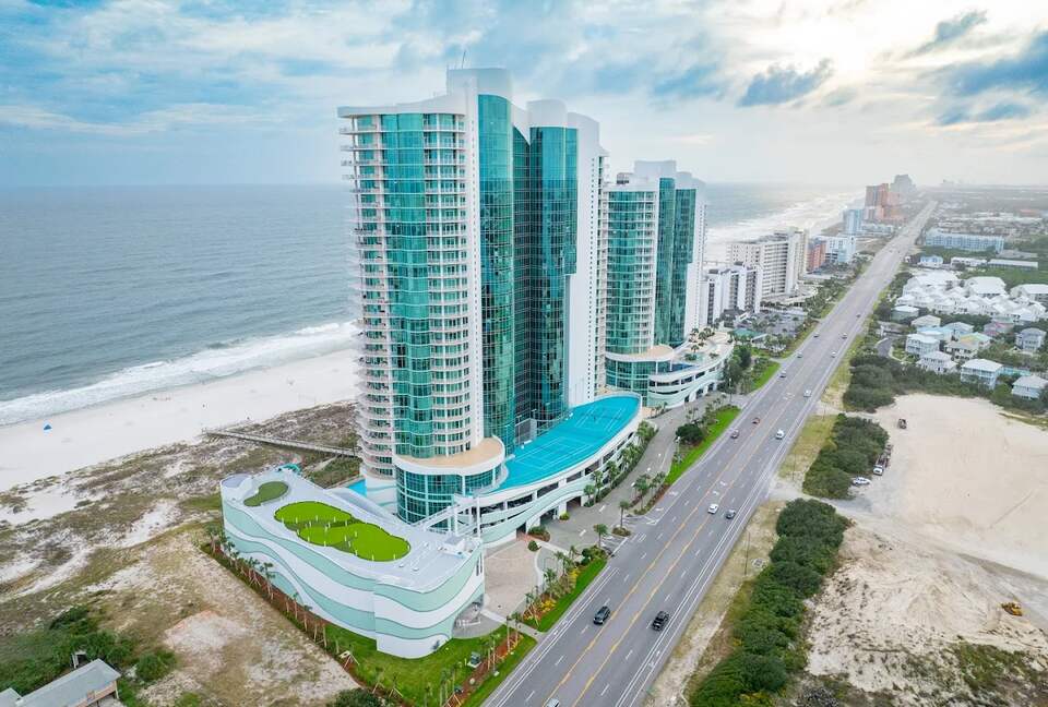 Panoramic Gulf & Beachfront Views from an Elevated Corner Retreat - Orange Beach, Alabama