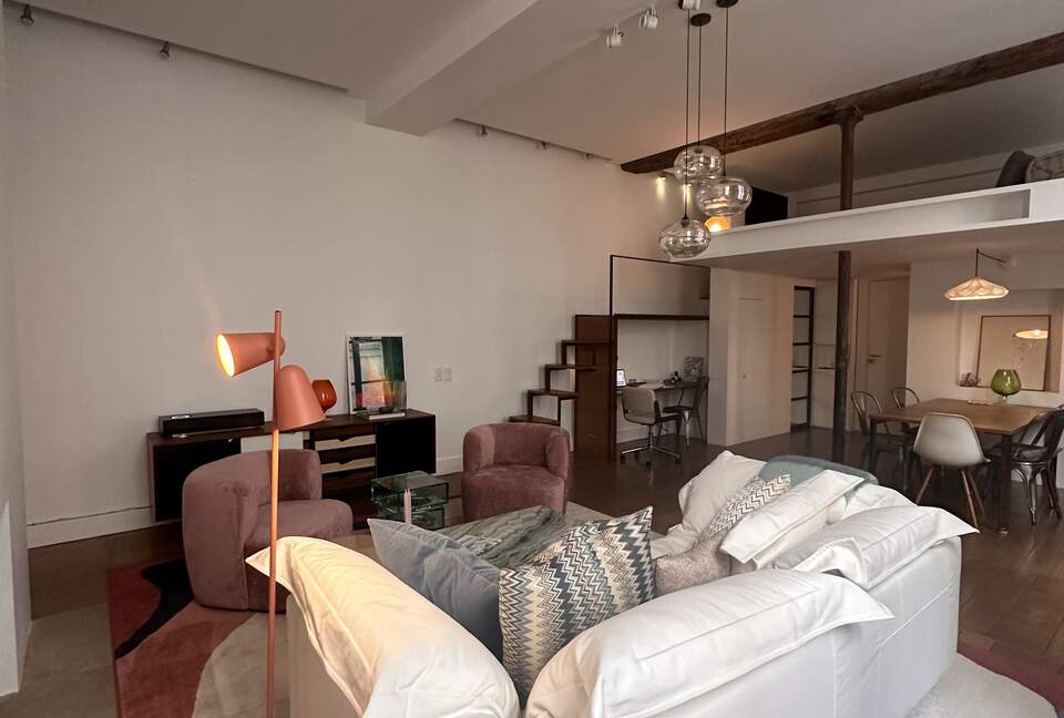 A Refined Marais Retreat with Mezzanine Charm - Paris, France