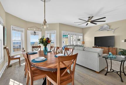 Oceanfront- Heated Pool! Private & Hot Tub - North Topsail Beach, North Carolina