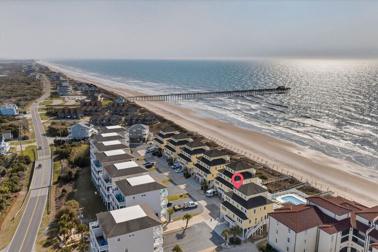 Oceanfront- Heated Pool! Private & Hot Tub - North Topsail Beach, North Carolina