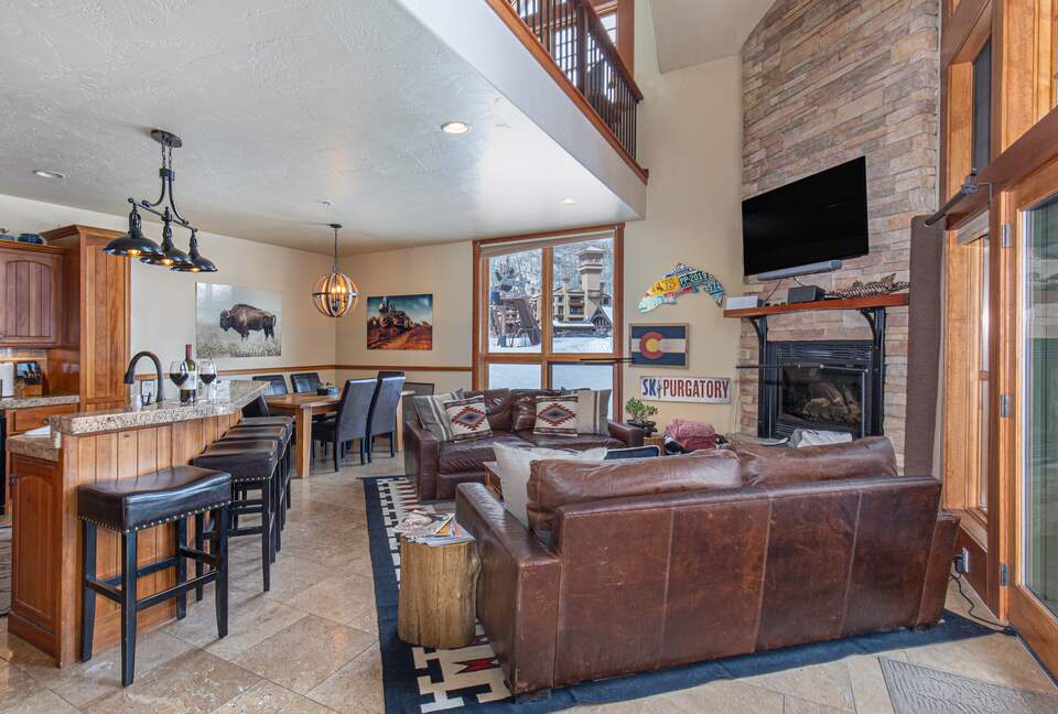 Ski-In/Ski-Out Townhome Steps from Lift at Purgatory - Durango, Colorado