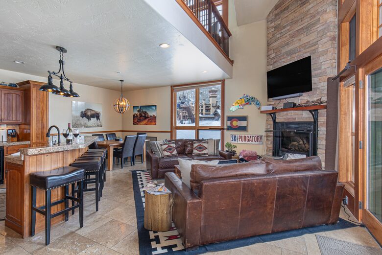 Ski-In/Ski-Out Townhome Steps from Lift at Purgatory - Durango, Colorado