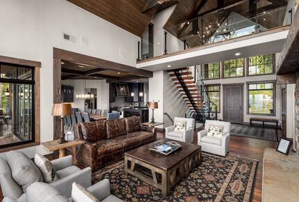 Luxury Ski-In Retreat Overlooking Whitefish Lake - Whitefish, Montana