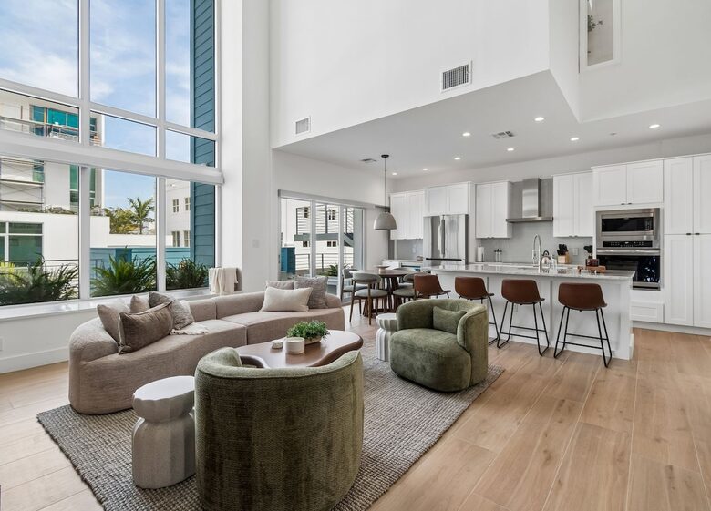 Three-Level Escape with Rooftop & Loft in Sarasota's Rosemary District - Sarasota, Florida