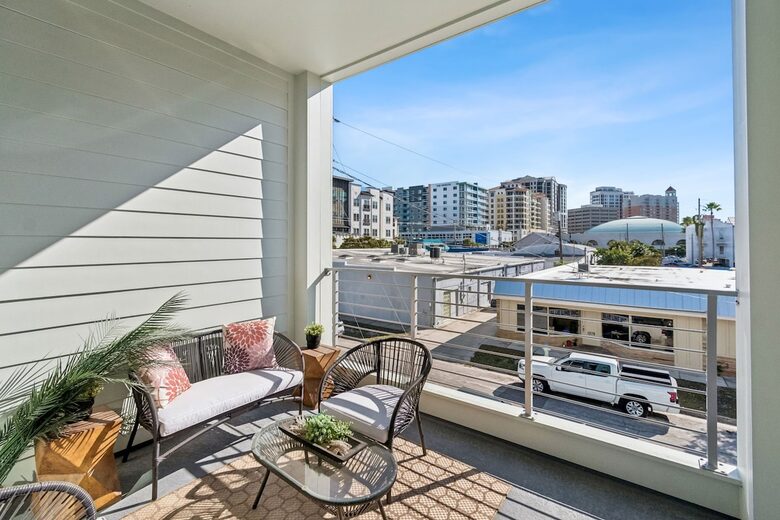 Three-Level Escape with Rooftop & Loft in Sarasota's Rosemary District - Sarasota, Florida