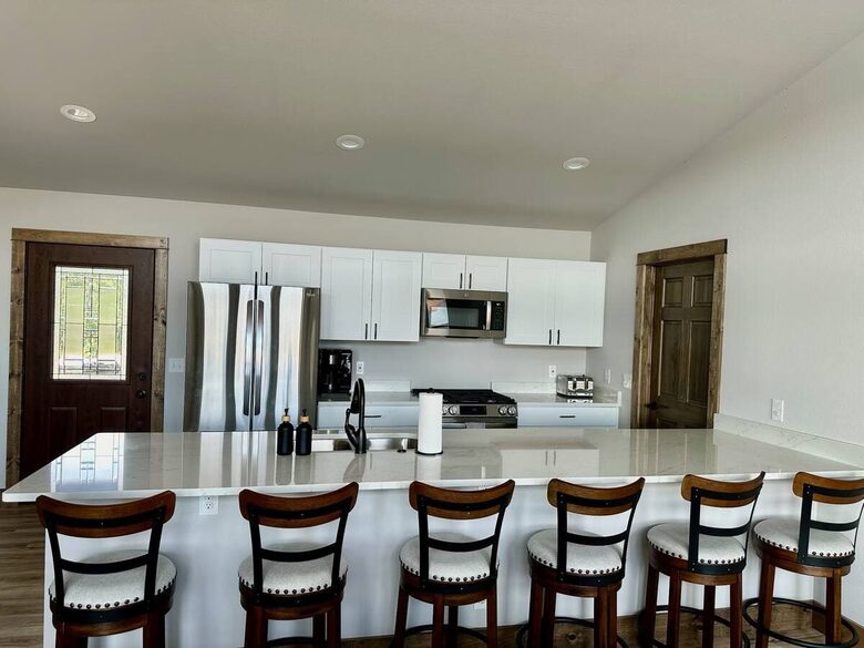 Wisconsin Lake House with Beach & Game Room - New Lisbon, Wisconsin