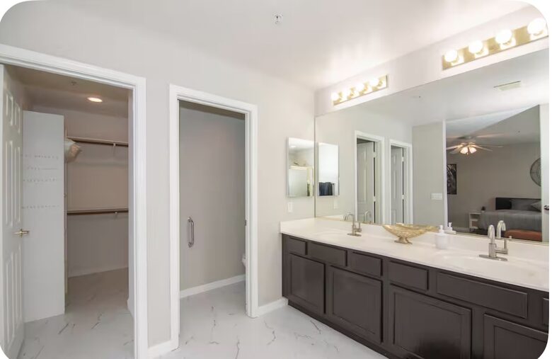 Master bathroom