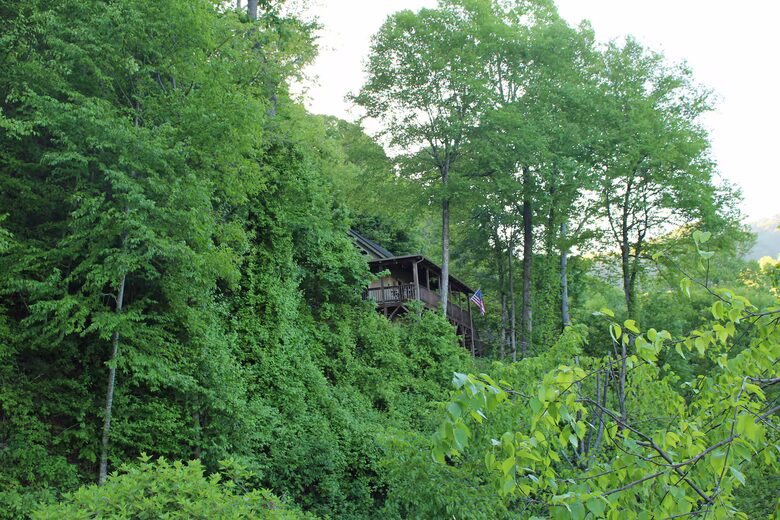Blue Ridge Cabin with Panoramic Views & Wraparound Decks - Maggie Valley, North Carolina