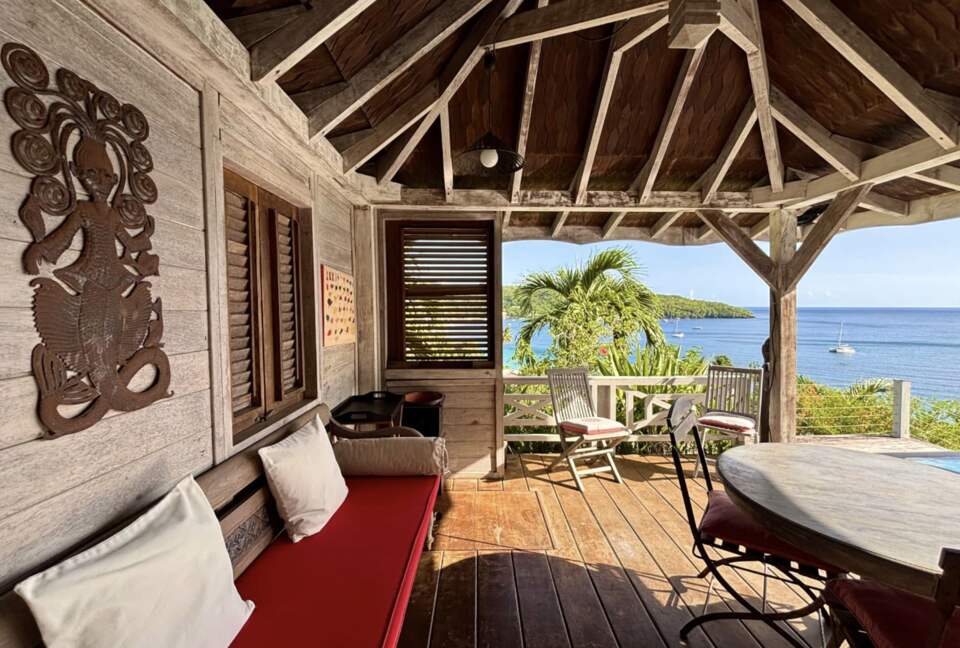 Balinese Oceanfront Villa Overlooking Grande Anse - Les Anses-d'Arlet, Martinique