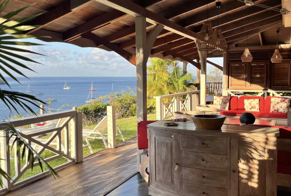 Balinese Oceanfront Villa Overlooking Grande Anse - Les Anses-d'Arlet, Martinique