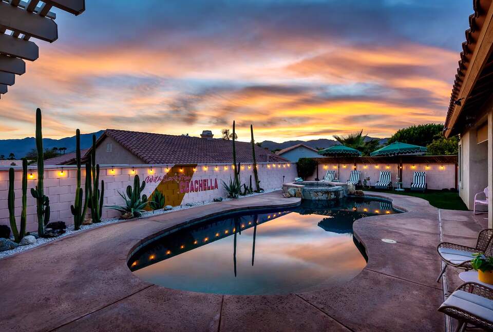 Luxury Desert Getaway with Hidden Speakeasy - Indio, California