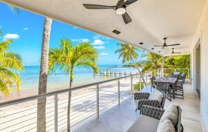 Oceanfront Modern Retreat with Private Beach and Dock - Islamorada, Florida
