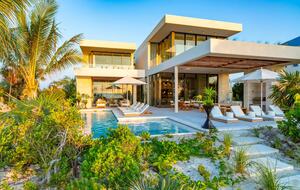 Dune House | Contemporary Custom Villa with Heated Pools on Long Bay Beach - Providenciales, Turks and Caicos Islands