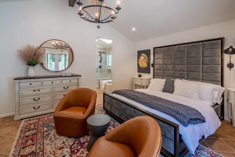 Fully renovated master bedroom