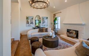 Great room at the entrance of the house