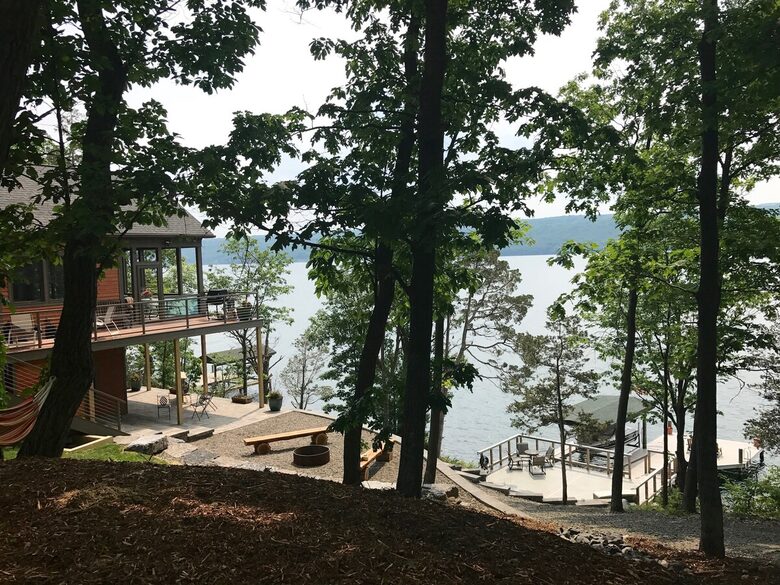 Modern Lake House on the Seneca Wine Trail - Burdett, New York