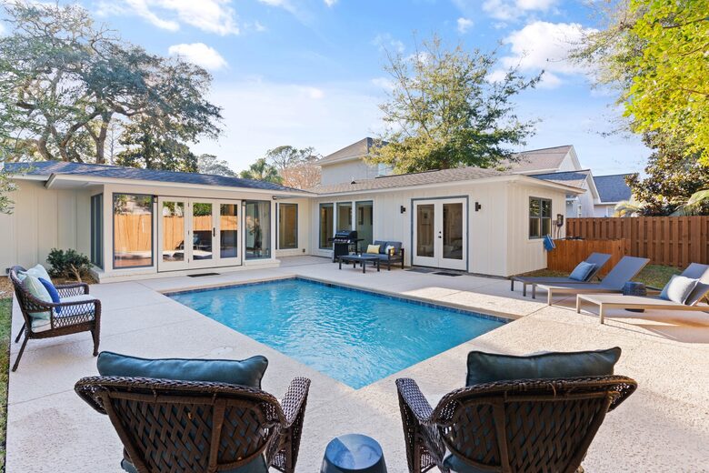 St. Simons Island Home with Private Pool - St. Simmons, Georgia