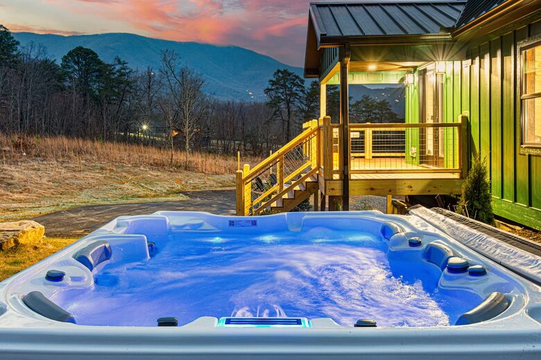 Luxury Group Cabin Near Pigeon Forge with Indoor Pool & Theater - Sevierville, Tennessee