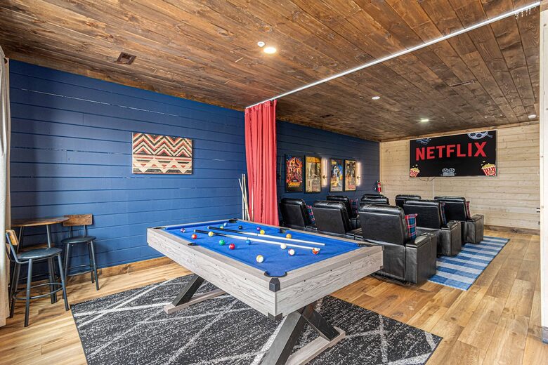 Luxury Group Cabin Near Pigeon Forge with Indoor Pool & Theater - Sevierville, Tennessee