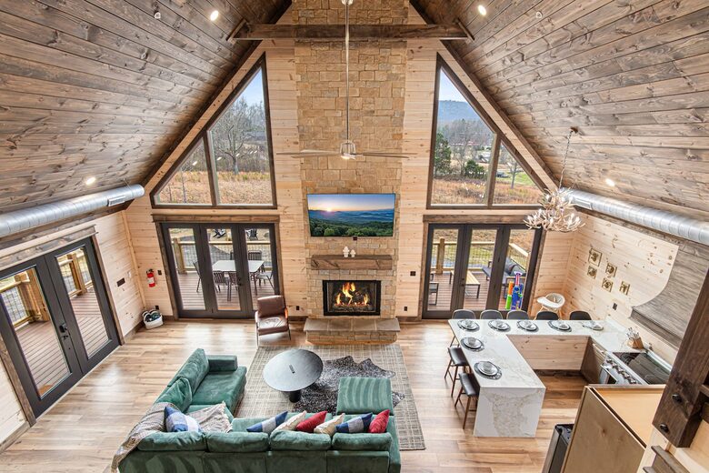 Luxury Group Cabin Near Pigeon Forge with Indoor Pool & Theater - Sevierville, Tennessee