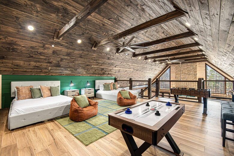 Luxury Group Cabin Near Pigeon Forge with Indoor Pool & Theater - Sevierville, Tennessee