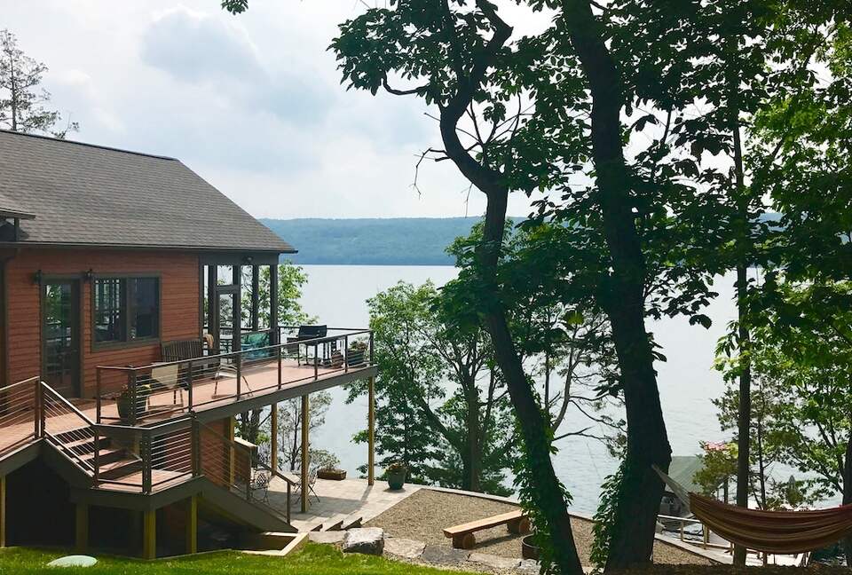Modern Lake House on the Seneca Wine Trail - Burdett, New York