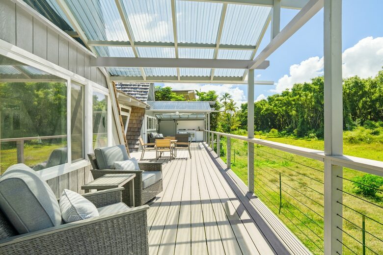 Modern A-Frame with Mountain Views in Hāʻena - Hanalei, Hawaii