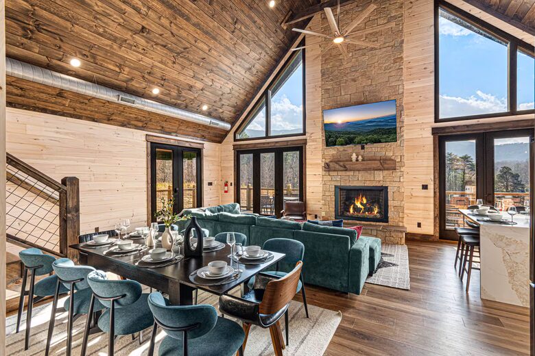 Luxury Group Cabin Near Pigeon Forge with Indoor Pool & Theater - Sevierville, Tennessee