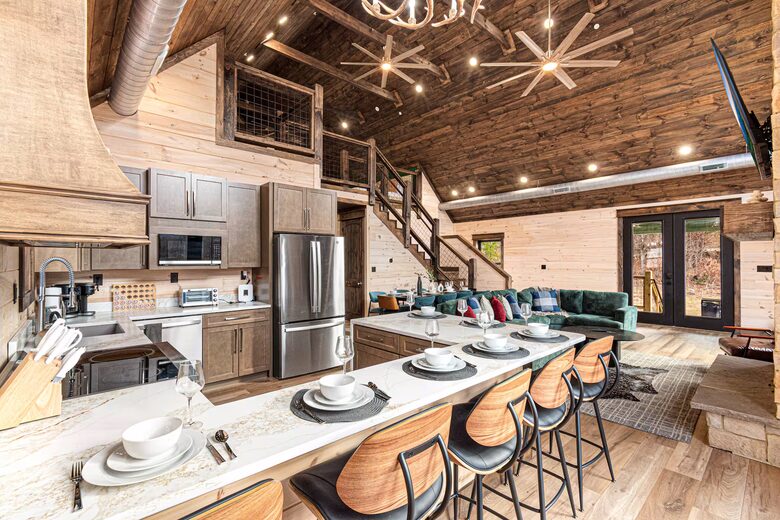 Luxury Group Cabin Near Pigeon Forge with Indoor Pool & Theater - Sevierville, Tennessee