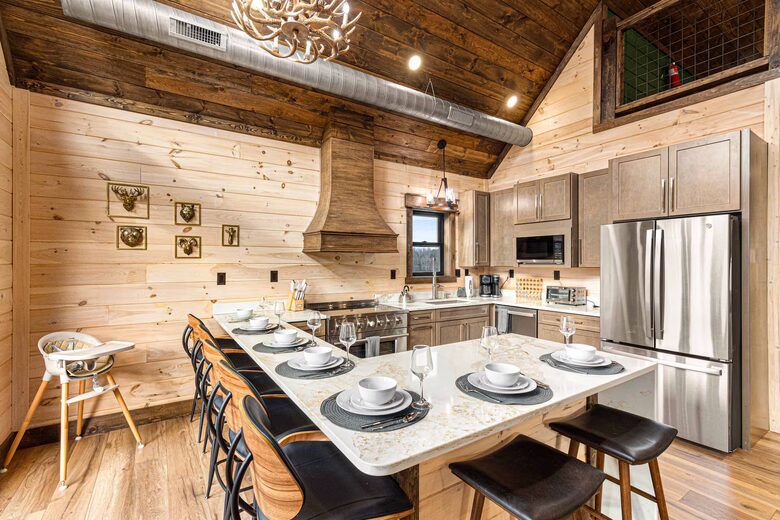 Luxury Group Cabin Near Pigeon Forge with Indoor Pool & Theater - Sevierville, Tennessee
