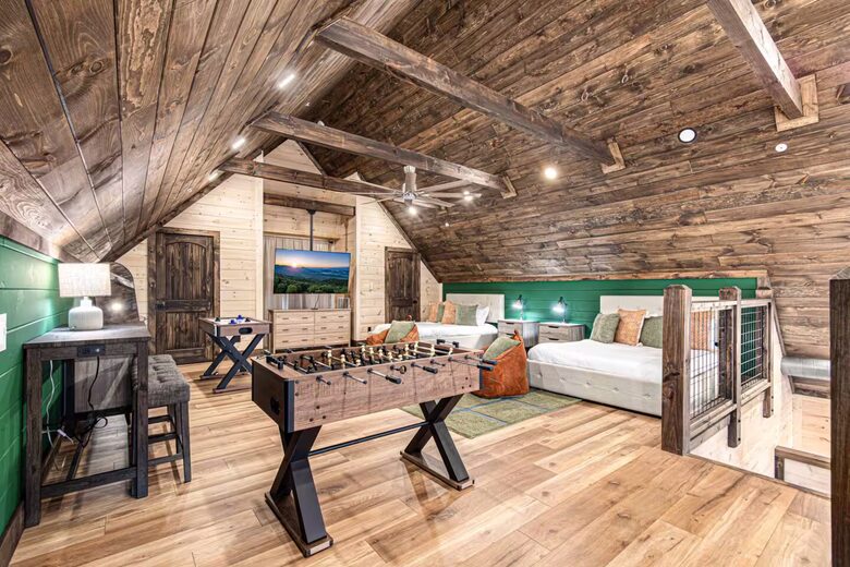 Luxury Group Cabin Near Pigeon Forge with Indoor Pool & Theater - Sevierville, Tennessee