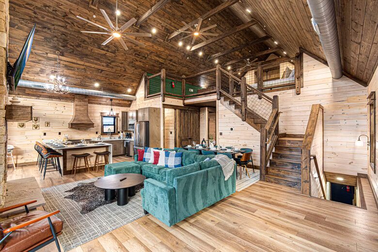 Luxury Group Cabin Near Pigeon Forge with Indoor Pool & Theater - Sevierville, Tennessee